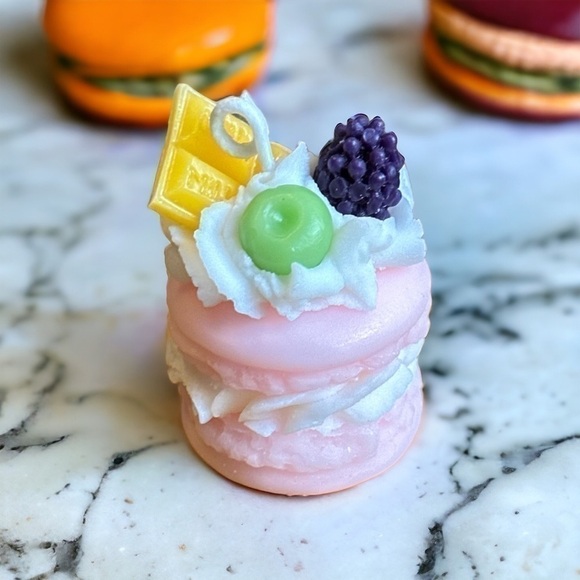 Other - ⚠️SALE Candle // Handmade Life-size Macaroon Shaped  Soy Wax Candle SEND OFFERS